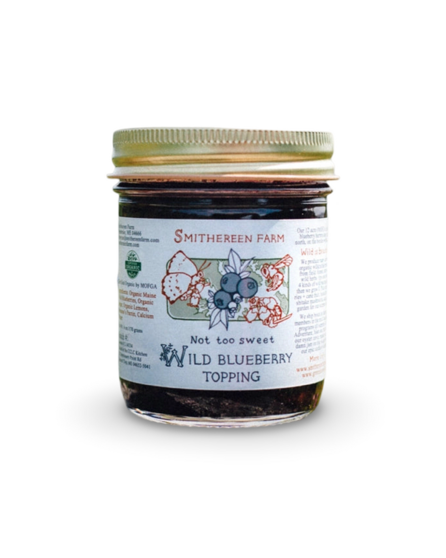 Organic Wild Blueberry Topping