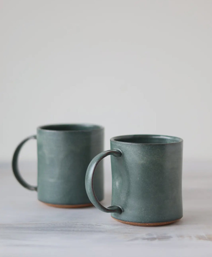 Smooth Handmade Pottery Mug