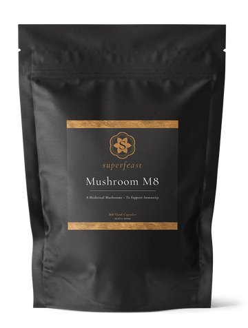 Mushroom M8 Capsules | Mushroom Multivitamin + Immune Support